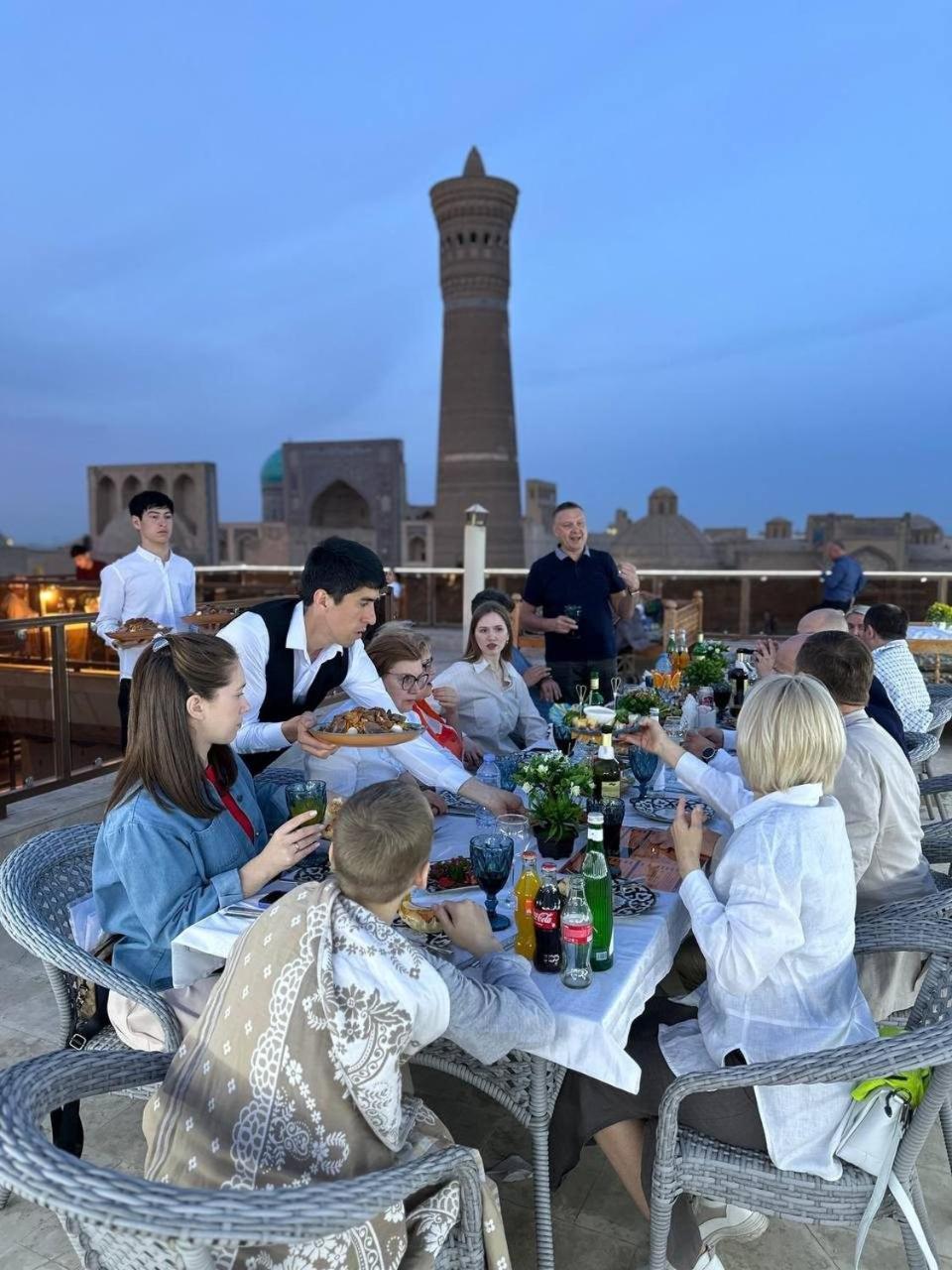 布哈拉 Golden Minaret With Restaurant酒店 外观 照片